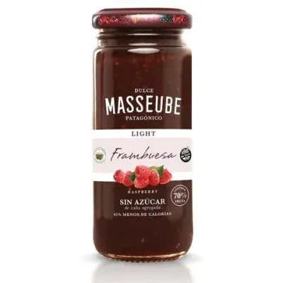 DULCE DE FRAMBUESA LIGHT X 262G · MASSEUBE — Brota Almacén Natural Pergamino