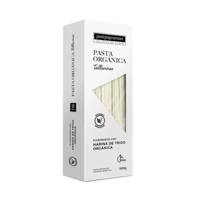 PASTA ORGÁNICA TALLARÍN TRADICIONAL X500G · PAMPA GOURMET — Brota Almacén Natural Pergamino