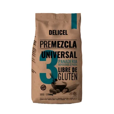 PREMEZCLA UNIVERSAL 500G · DELICEL — Brota Almacén Natural Pergamino