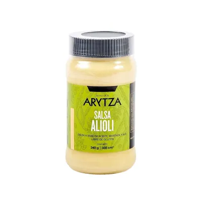 SALSA ALIOLI X 340G  · ARYTZA — Brota Almacén Natural Pergamino