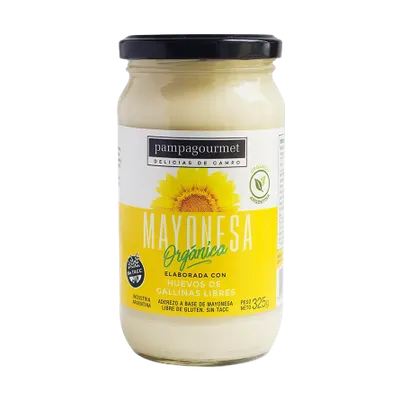 MAYONESA ORGÁNICA X 290G · PAMPA GOURMET — Brota Almacén Natural Pergamino