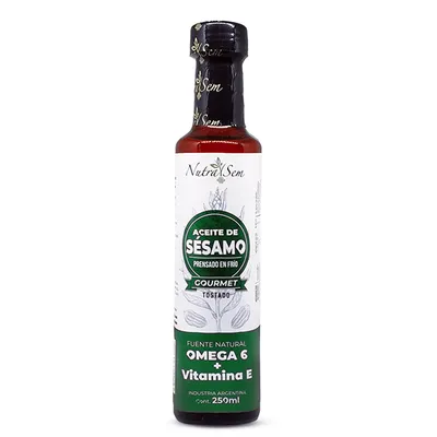ACEITE DE SÉSAMO · NUTRASEM — Brota Almacén Natural Pergamino