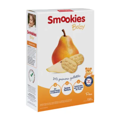 SMOOKIES BABY PERA X150G · SMOOKIES — Brota Almacén Natural Pergamino