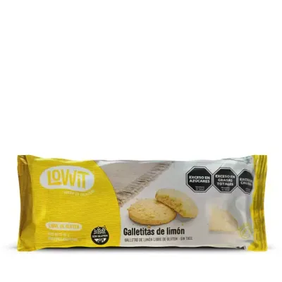 GALLETITAS LIMON X 90G  · LOVVIT — Brota Almacén Natural Pergamino