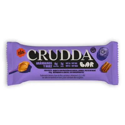 CRUDDA BAR ARÁNDANOS Y NUEZ · CRUDDA — Brota Almacén Natural Pergamino
