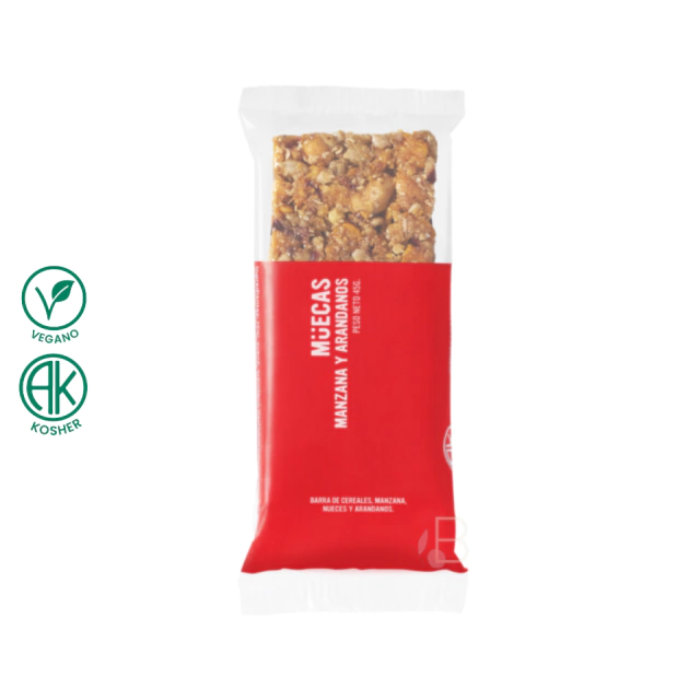 BARRITA MANZANA Y ARÁNDANOS · MUECAS — Brota Almacén Natural Pergamino