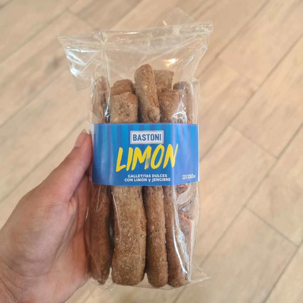 GALLETITAS  MIX LIMON 130G · BASTONI — Brota Almacén Natural Pergamino
