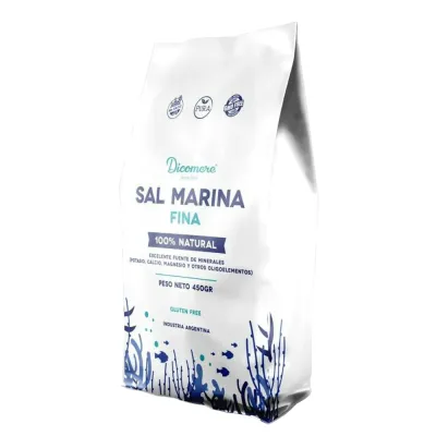 SAL MARINA FINA SIN GLUTEN  · DICOMERE — Brota Almacén Natural Pergamino