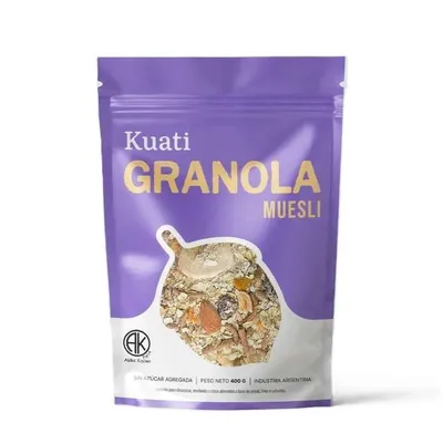 GRANOLA MUESLI X 400 GRS · KUATI — Brota Almacén Natural Pergamino