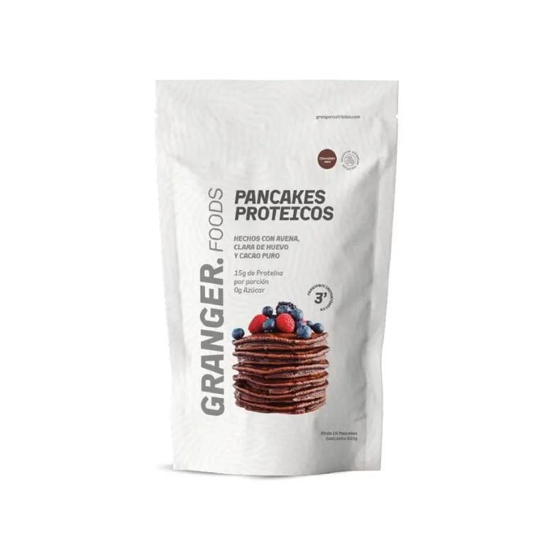 PANCAKES PROTEICOS CHOCOLATE 400G  · GRANGER — Brota Almacén Natural Pergamino