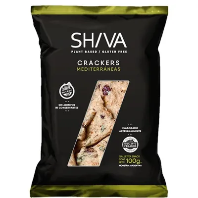 CRACKERS MEDITERRÁNEAS · SHIVA — Brota Almacén Natural Pergamino
