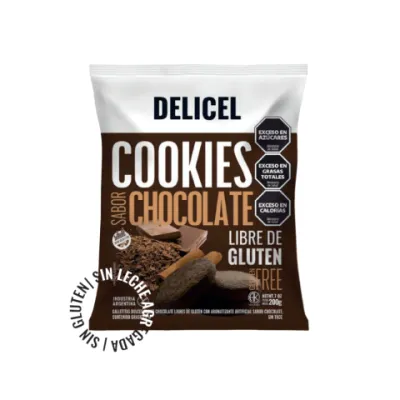 COOKIES CHOCOLATE X200G · DELICEL — Brota Almacén Natural Pergamino