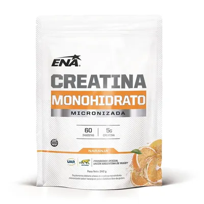 CREATINA MONOHIDRATO MICRONIZADA NARANJA · ENA — Brota Almacén Natural Pergamino