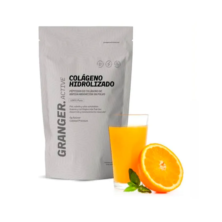COLAGENO HIDROLIZADO FLEX NARANJA 250G · GRANGER — Brota Almacén Natural Pergamino