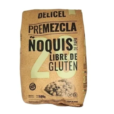 PREMEZCLA ÑOQUIS 500G · DELICEL — Brota Almacén Natural Pergamino
