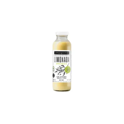 LIMONADA ORGANICA MENTA Y JENGIBRE X500ML  · PAMPA GOURMET — Brota Almacén Natural Pergamino