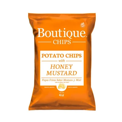 CHIPS HONEY MUSTARD · BOUTIQUE CHIPS — Brota Almacén Natural Pergamino