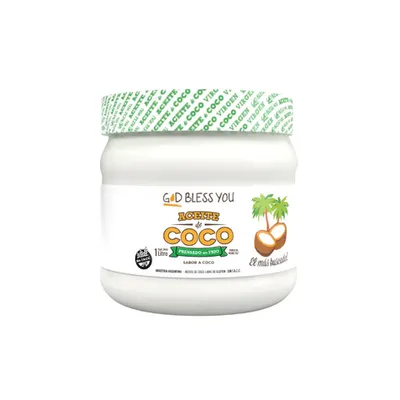 ACEITE DE COCO VIRGEN X1L · GOD BLESS YOU — Brota Almacén Natural Pergamino
