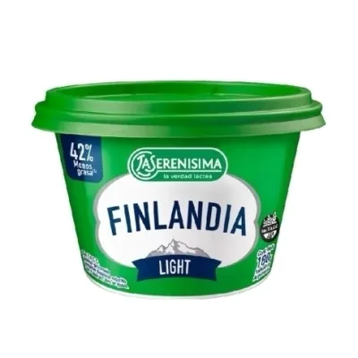 QUESO FINLANDIA LIGHT 180G  · LA SERENÍSIMA — Brota Almacén Natural Pergamino