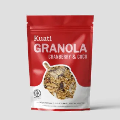 GRANOLA CRANBERRY Y COCO X 1 KG · KUATI — Brota Almacén Natural Pergamino