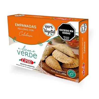 EMPANADAS INTEGRALES DE CALABAZA · ORALI — Brota Almacén Natural Pergamino