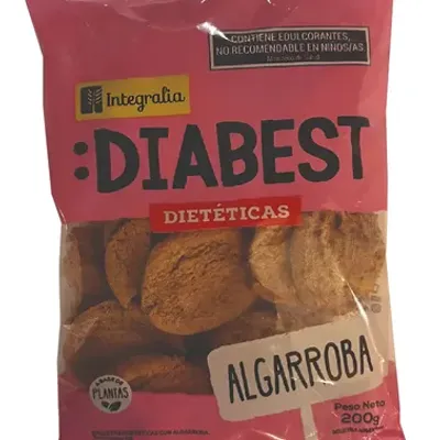 DIABEST DIETETICAS ALGARROBA X200G · INTEGRALIA — Brota Almacén Natural Pergamino