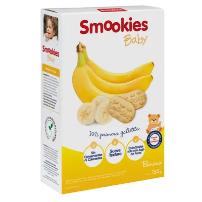 SMOOKIES BABY BANANA X 150G · SMOOKIES — Brota Almacén Natural Pergamino