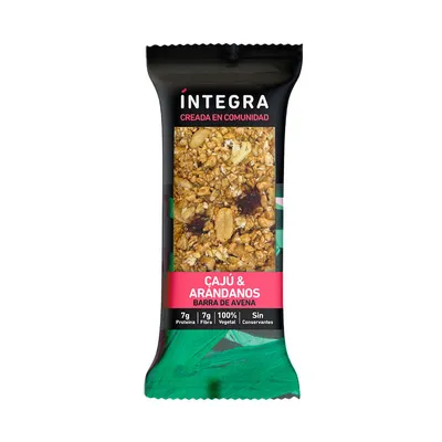 BARRA AVENA CAJU Y ARÁNDANOS · INTEGRA — Brota Almacén Natural Pergamino