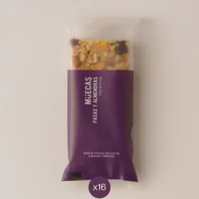 BARRITA PASAS Y ALMENDRAS · MUECAS — Brota Almacén Natural Pergamino