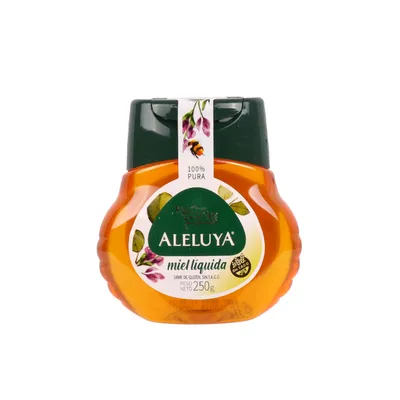 SALSA BASE DE MIEL Y JUGO DE LIMÓN 250G · ALELUYA — Brota Almacén Natural Pergamino