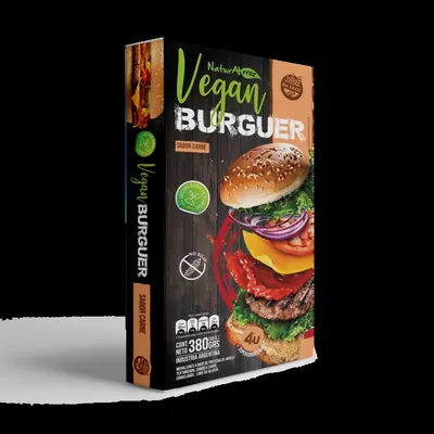VEGAN BURGUER SABOR CARNE · NATURALRROZ — Brota Almacén Natural Pergamino