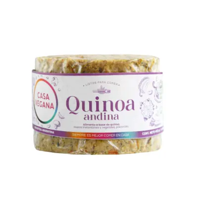 MEDALLONES DE QUINOA ANDINA · CASA VEGANA — Brota Almacén Natural Pergamino