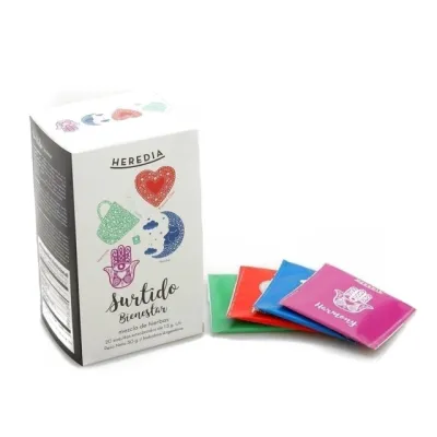 TÉ SURTIDO BIENESTAR · HEREDIA — Brota Almacén Natural Pergamino
