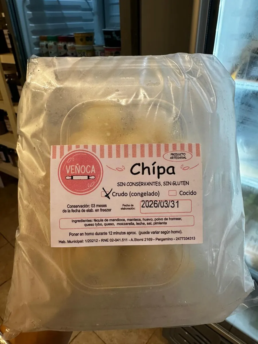 CHIPA SIN GLUTEN VEÑOCA · VEÑOCA — Brota Almacén Natural Pergamino