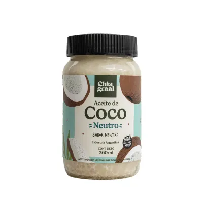 ACEITE COCO NEUTRO X 360 G · CHIA GRAAL — Brota Almacén Natural Pergamino