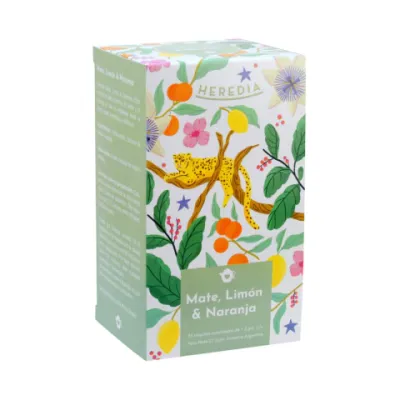 TE MATE LIMON Y NARANJA X 25 SAQUITOS) · HEREDIA — Brota Almacén Natural Pergamino