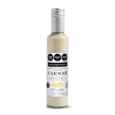 SALSA CAESAR ORGÁNICA X 250G  · PAMPA GOURMET — Brota Almacén Natural Pergamino