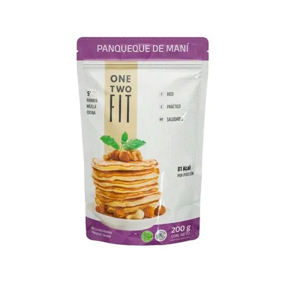 PANCAKE PROTEICO MANI X200G · ONE TWO FIT — Brota Almacén Natural Pergamino