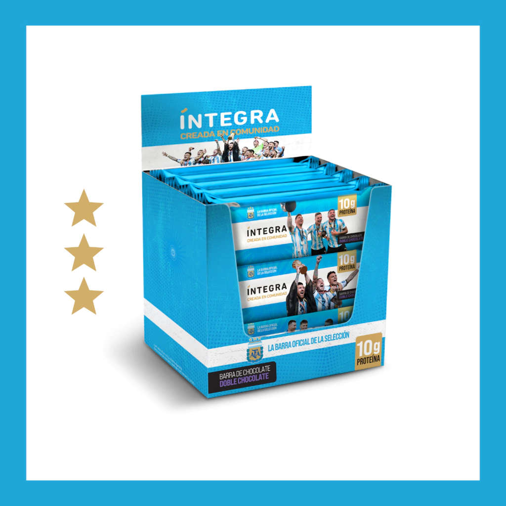 BARRA SELECCIÓN DOBLE CHOCOLATE · INTEGRA — Brota Almacén Natural Pergamino