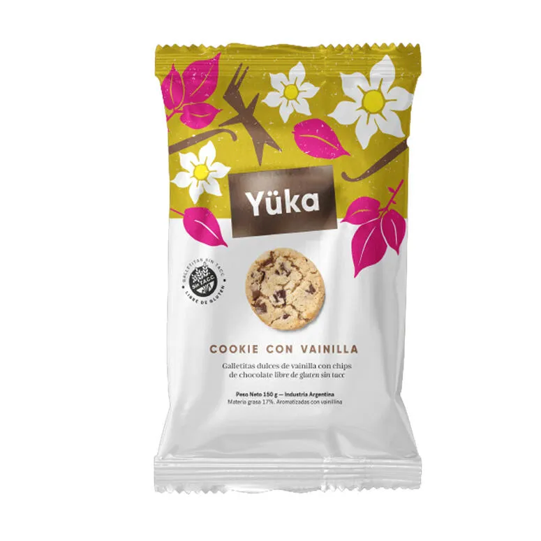 COOKIE SABOR VAINILLA X 150G · YUKA — Brota Almacén Natural Pergamino