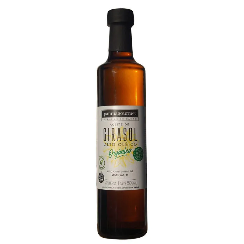 ACEITE DE GIRASOL ALTO OLEICO X 500ML · PAMPA GOURMET — Brota Almacén Natural Pergamino