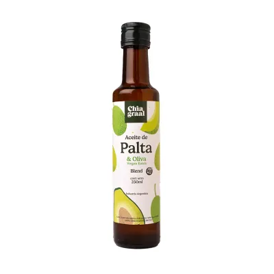 ACEITE DE PALTA Y OLIVA X 250 ML · CHIA GRAAL — Brota Almacén Natural Pergamino