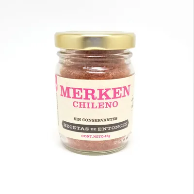 MERKEN CHILENO X 40GR  · RECETAS DE ENTONCES — Brota Almacén Natural Pergamino