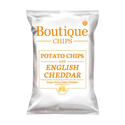 CHIPS CHEDDAR X65G · BOUTIQUE CHIPS — Brota Almacén Natural Pergamino
