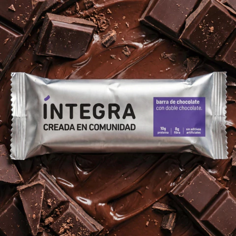 BARRA DE CHOCOLATE - DOBLE CHOCOLATE · INTEGRA — Brota Almacén Natural Pergamino