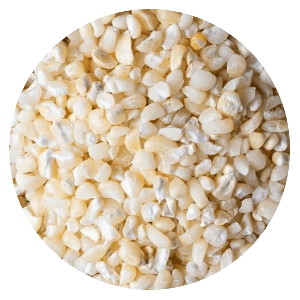 MAIZ PISADO BLANCO GRANEL — Brota Almacén Natural Pergamino