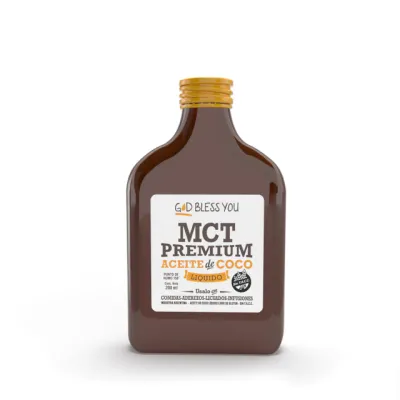 ACEITE DE COCO PURO PETACA MCT X200CC  · GOD BLESS YOU — Brota Almacén Natural Pergamino