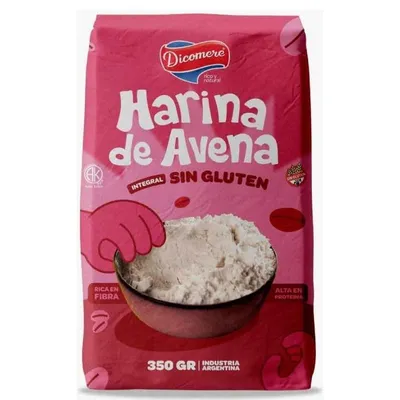 HARINA DE AVENA SIN GLUTEN · DICOMERE — Brota Almacén Natural Pergamino