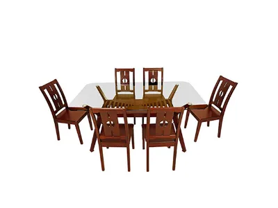 Cambrian Dining Table-6 Seater