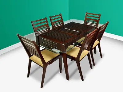 Romania Dining Table(With Chair)